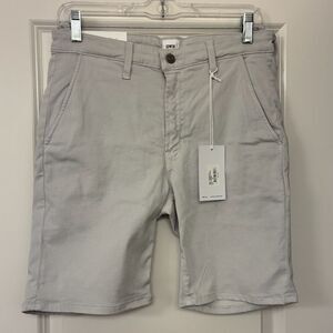 NWT EDWIN Mason Short Slim Chino Shorts Stone Tan Men’s Size 28